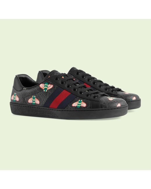 有名な高級ブランド シューズ 靴 スニーカー メンズ Gucci グッチ Black Multicolor Black Sneakers Ace Print Bee Gg メンズ靴 Medicinapractica Cl 有名な高級ブランド シューズ 靴 スニーカー メンズ Gucci グッチ Black Multicolor Black Sneakers Ace Print Bee Gg メンズ靴 Medicinapractica Cl