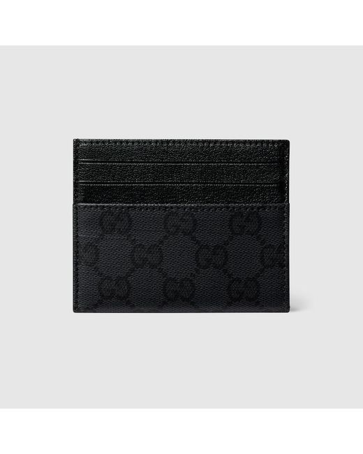 Gucci Black Essence Classic Card Case for men