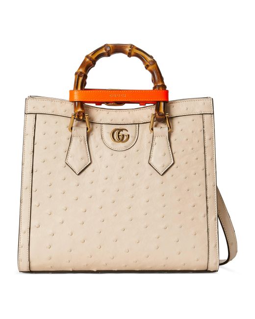 gucci diana ostrich