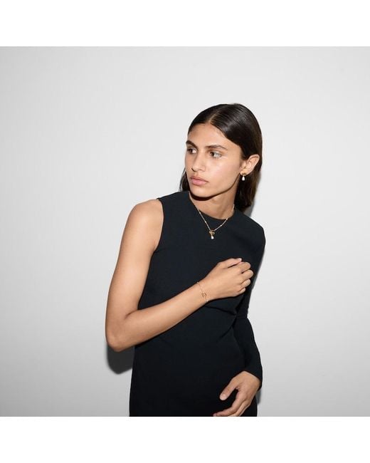 Bracelet Chaîne Gg Marmont Avec Breloque, Taille Gucci en coloris Metallic