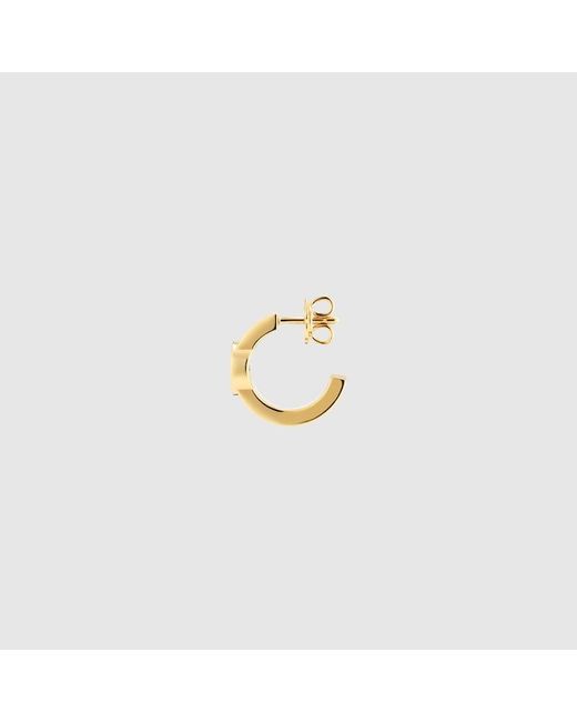 Gucci Metallic Blondie Crystal Mini Earrings