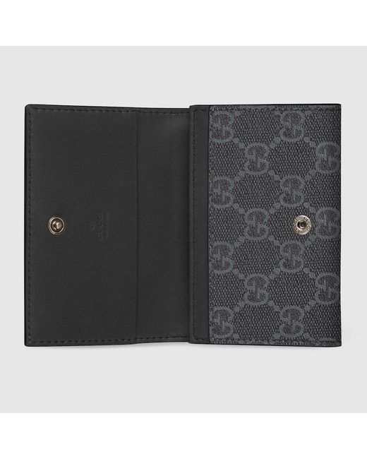 【Gucci】 GGキャンバスカードホルダー グッチ GUCCI カードケース 名刺入れ カードホルダー GG