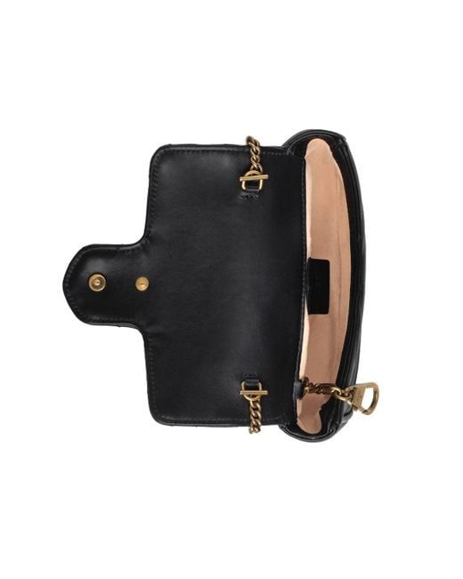 gg marmont 2.0 matelassé leather shoulder bag
