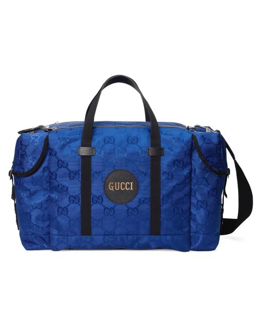 Gucci Blue Off The Grid Duffle Bag for men