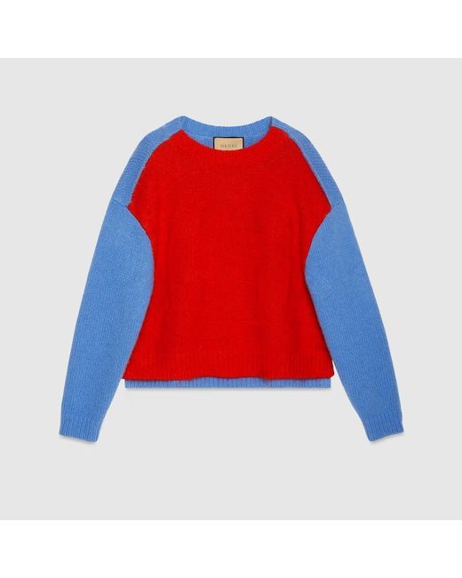 Gucci Red Extra Fine Mohair Sweater