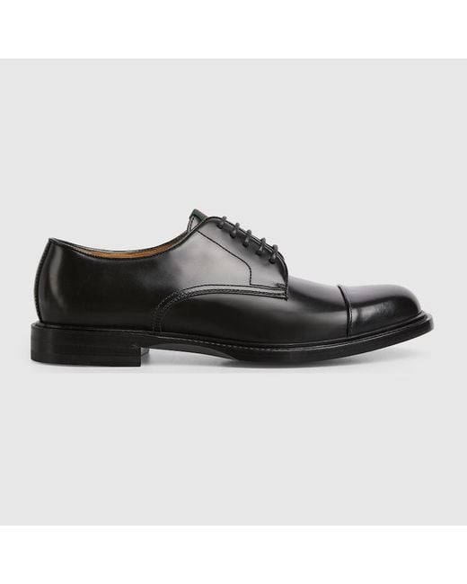 Zapato Con Cordones Para Hombre, Talla Gucci de hombre de color Black