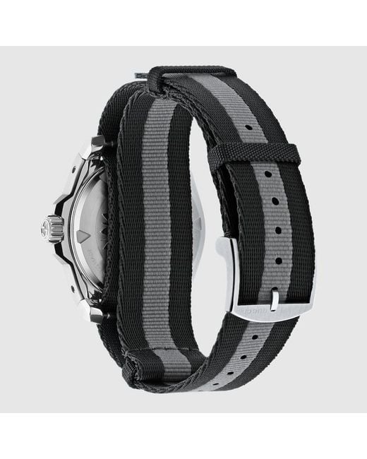 Gucci Black Dive Watch, 40Mm for men