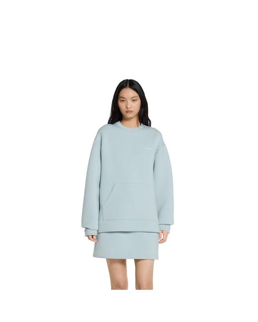 Gucci エンブロイダリー付き ジャージー スウェットシャツ, ブルー, ウェア Blue