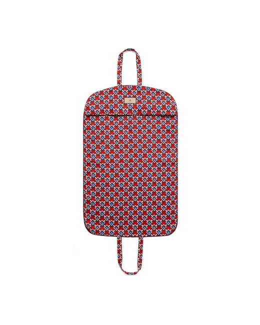 Gucci Red Geometric G Print Garment Bag
