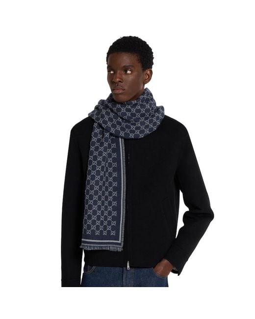 Sciarpa di Gucci in Blue da Uomo