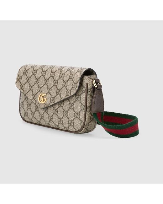 Gucci Brown Ophidia Pochette
