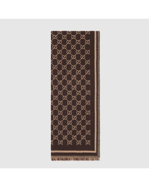 Sciarpa di Gucci in Brown da Uomo