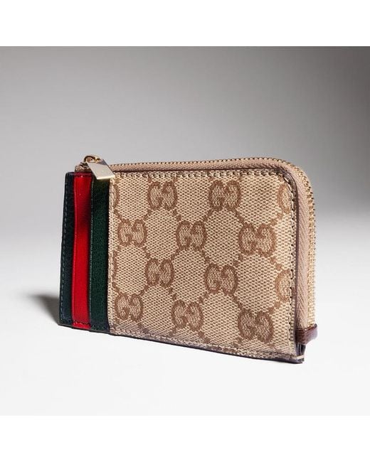 Gucci Pink Card Case With Slots