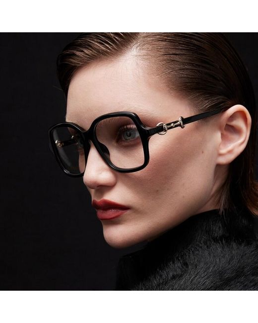 Occhiale A Farfalla di Gucci in Brown