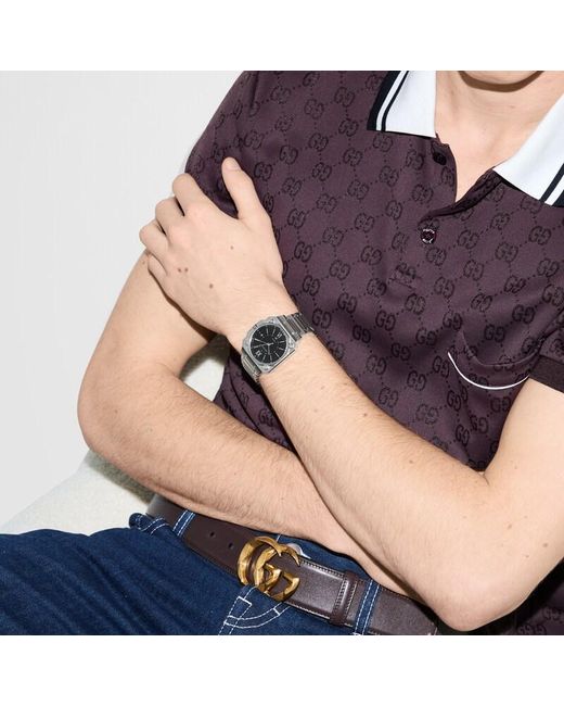 Gucci Metallic G-flat for men