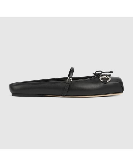 Gucci Black Horsebit Mule, Leather