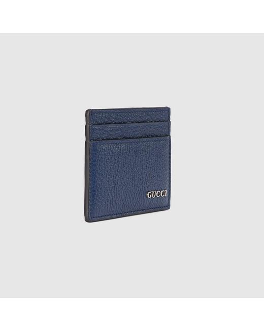 Gucci Blue Case Case With Logo for men