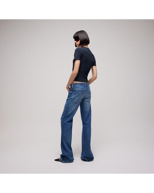 Gucci Blue Cotton Jersey T-Shirt With Print