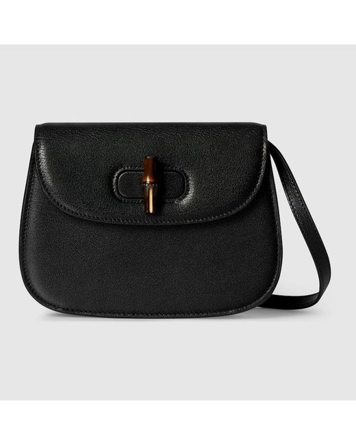 Mini Borsa Bamboo di Gucci in Black