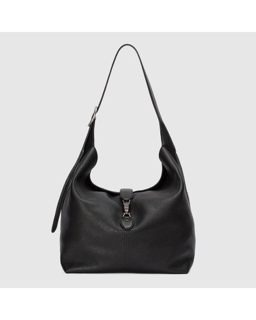 Gucci Black Jackie 1961 Medium Crossbody Bag for men