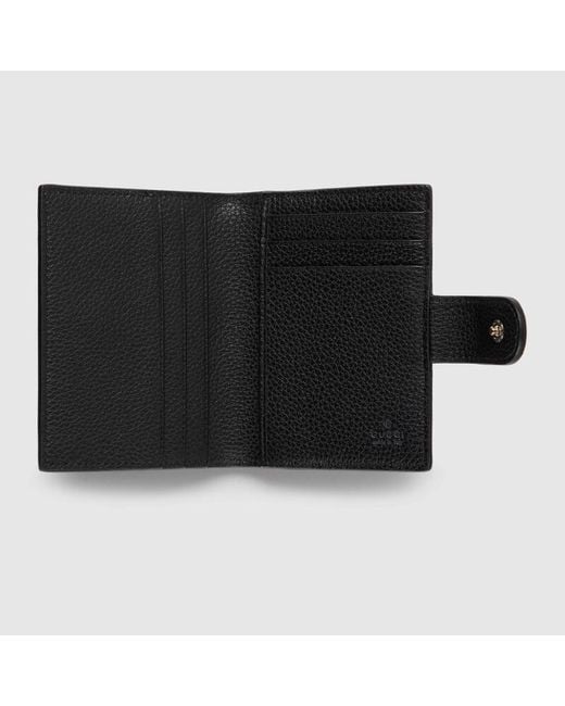 Gucci Multicolor Bi-Colour Gg Marmont Card Case