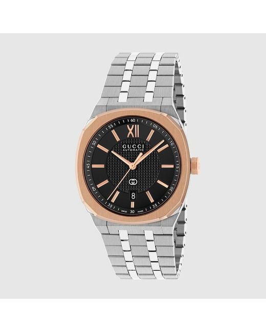 Gucci Metallic 25H Watch, 40Mm for men