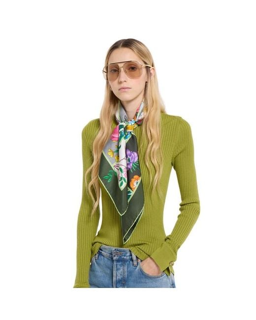 Carré di Gucci in Green