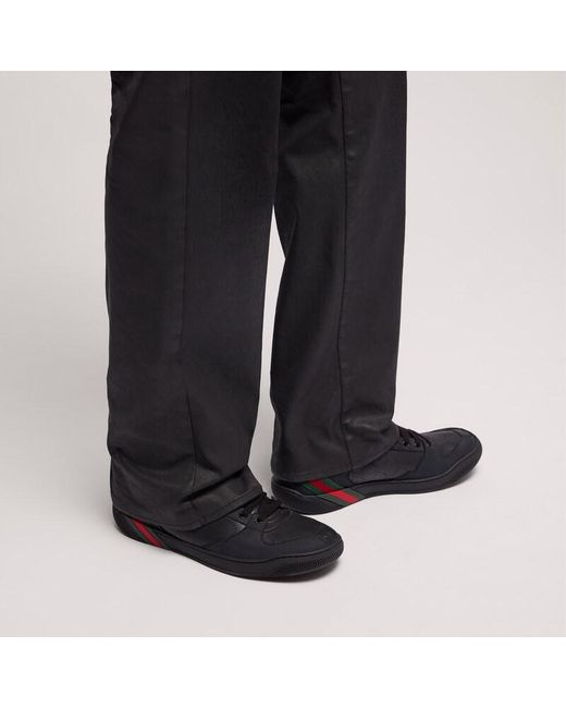 Gucci Black Screener Sneaker, Uk for men