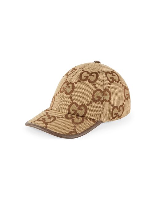 jumbo gg canvas baseball hat