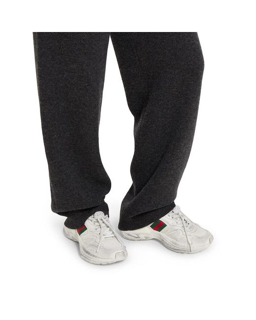 Gucci White 2.0 Trainers, .5 Uk