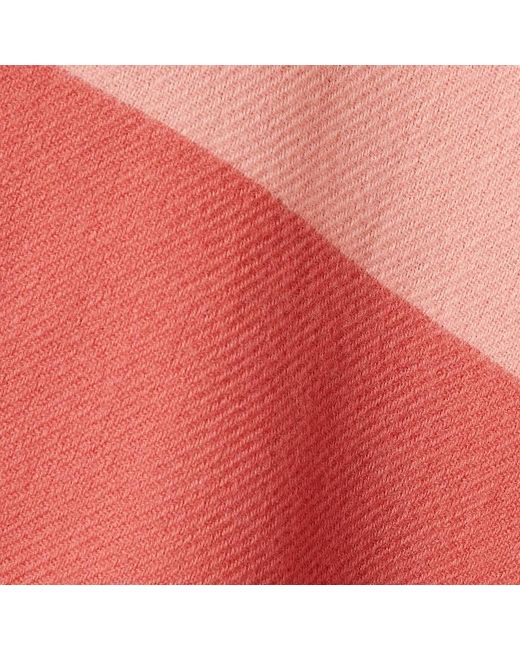 Gucci Red Wool Cashmere Cape