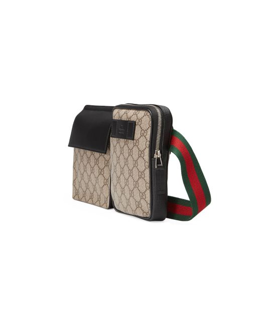 Gucci Canvas GG Supreme Belt Bag in Beige (Natural) - Lyst