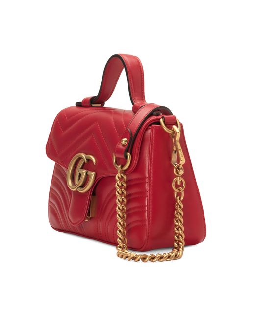 small gg marmont 2.0 matelassé leather shoulder bag