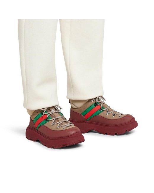 Stivaletto Uomo Stringato, Taglia di Gucci in Natural da Uomo