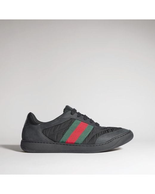 Gucci Black Screener Sneaker, Uk for men