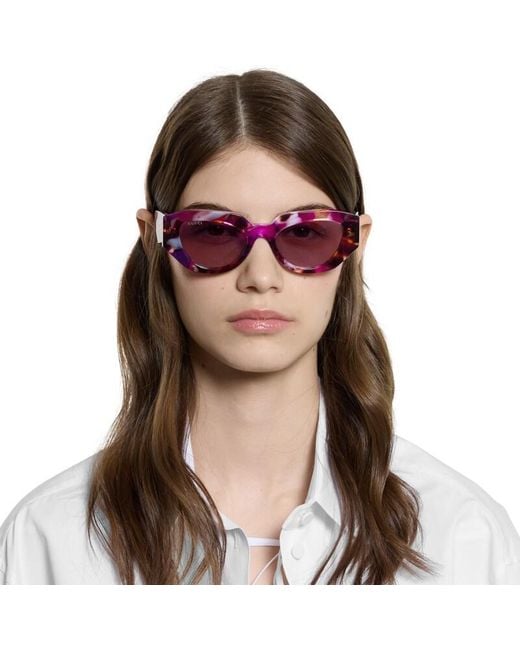 Gucci Pink Sonnenbrille