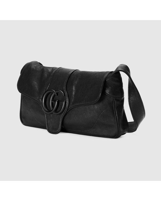 Gucci Black Aphrodite Small Shoulder Bag