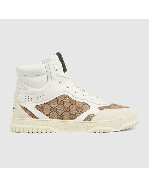 Gucci Metallic Re-Web Trainer for men