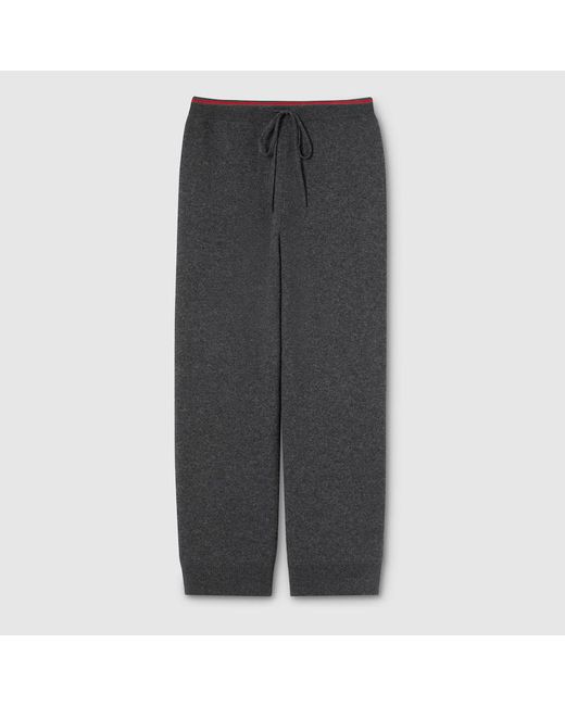 Gucci Gray Wool Cashmere Trousers