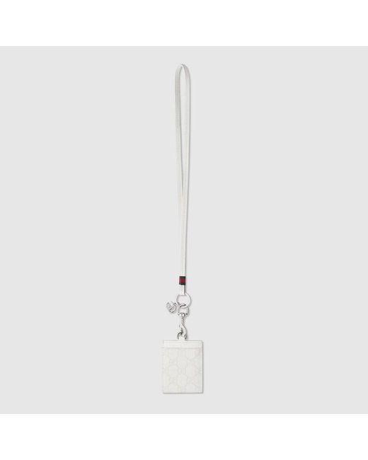 Gucci Gg Kartenetui in White für Herren