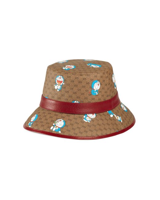 Sombrero pescador Doraemon x Gucci de color Neutro | Lyst