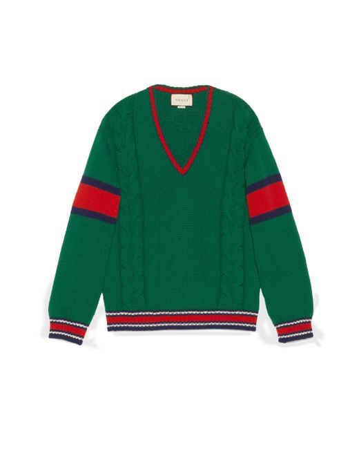 red gucci sweater men