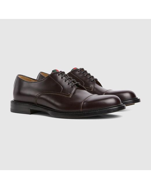 Scarpa Stringata Uomo, Taglia di Gucci in Brown da Uomo