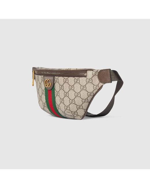 Gucci Kleine Ophidia Gürteltasche, Grösse 100 in Brown für Herren