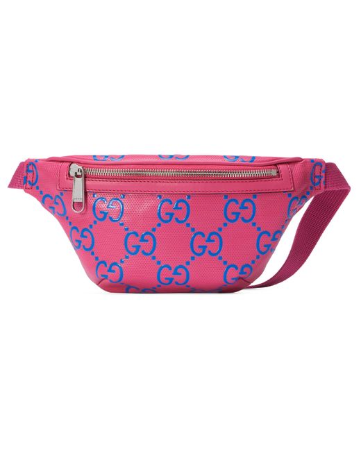 GG Embossed Belt Bag Gucci pour homme en coloris Pink