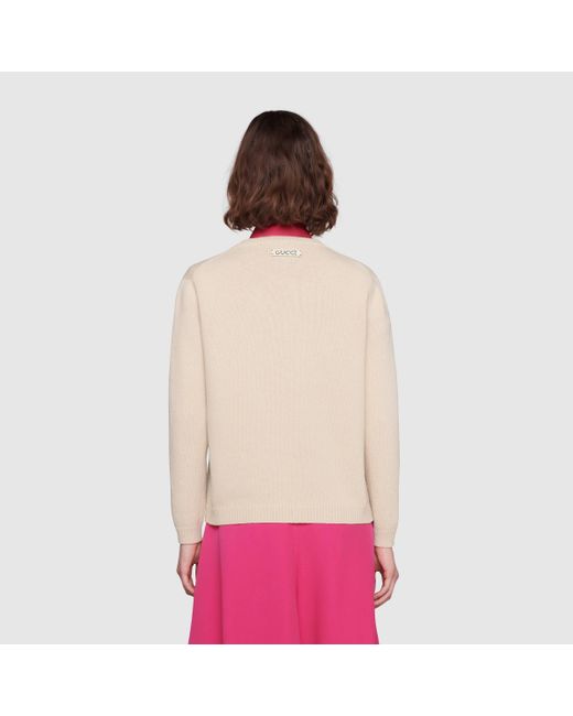Gucci 公式 グッチ ドラえもん X ウール セーター Detail 2アイボリーホワイト Lyst Gucci 公式 グッチ ドラえもん X ウール セーター Detail 2アイボリーホワイト Lyst