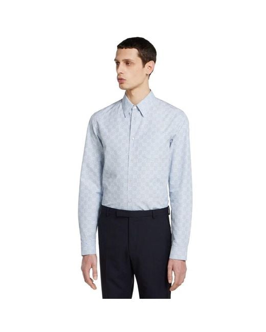 Camicia di Gucci in Blue da Uomo
