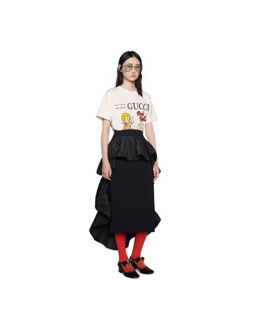 Gucci 'mad Cookies' Print T-shirt in White | Lyst