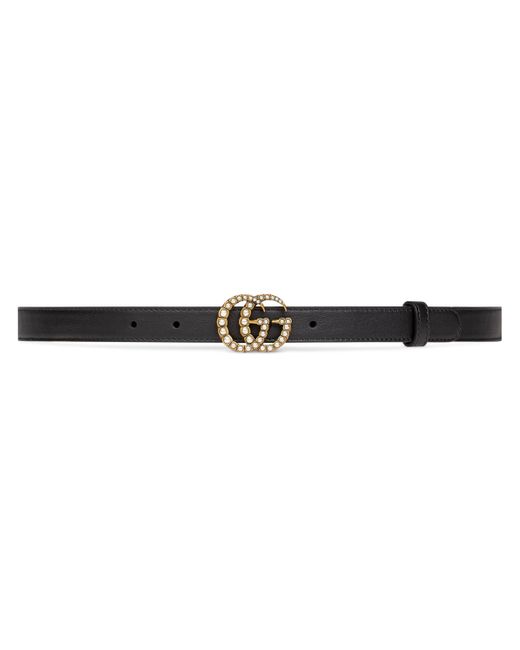 gucci pearl belt