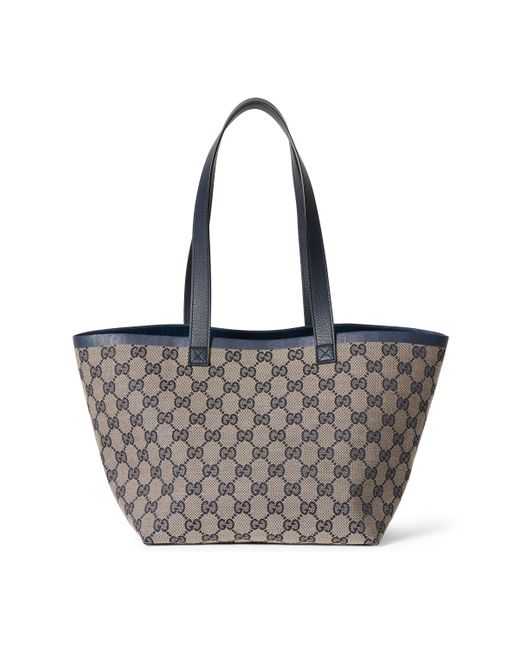 Gucci Gray Original GG Small Tote Bag